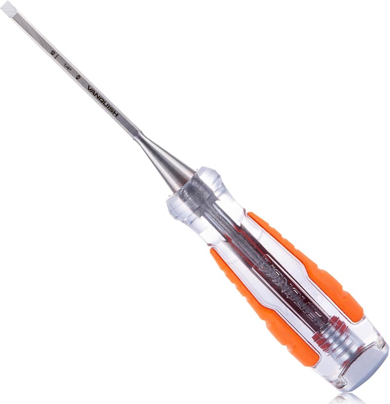 Vanquish High-Impact 1/4" Wood Chisel with One-Piece Forged Blade Go-Thru Chisel Design for Woodworking (4601) - Image 1